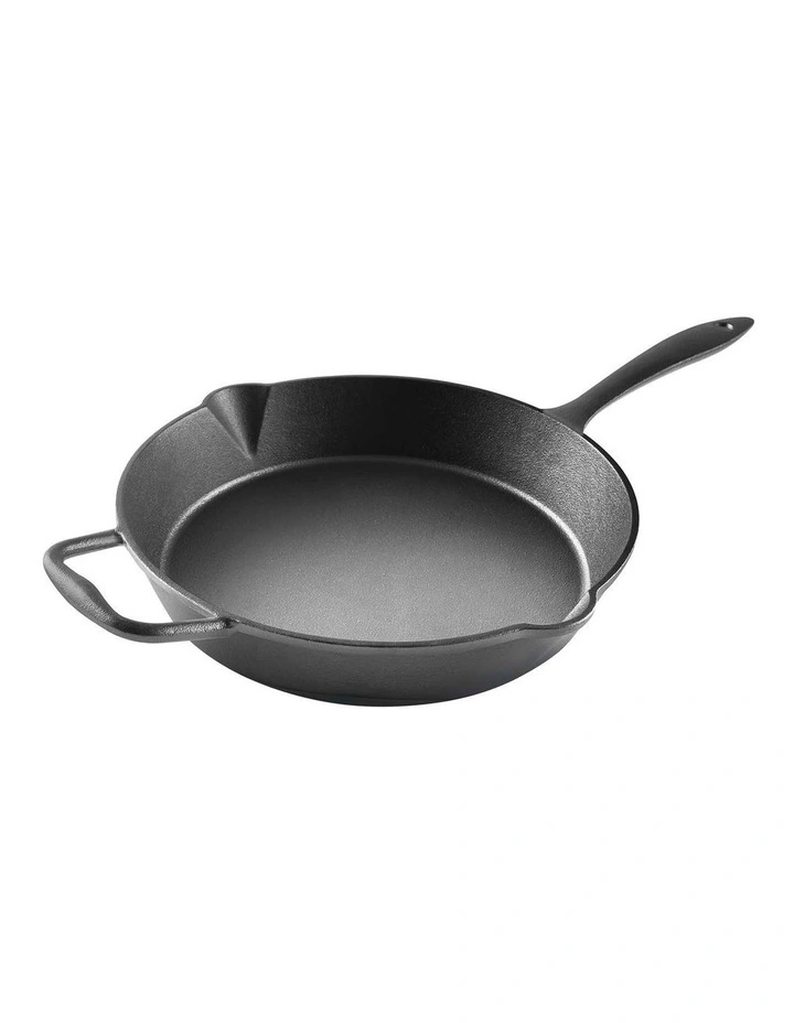 GRYLT Cast Iron Frypan 28cm in Black image 1