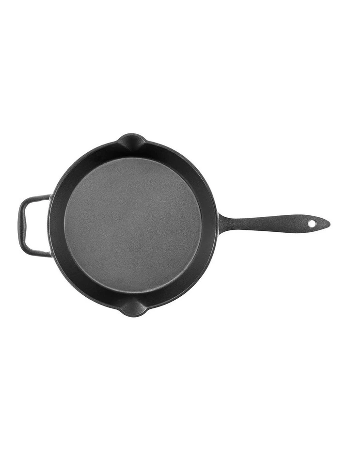 GRYLT Cast Iron Frypan 28cm in Black image 2