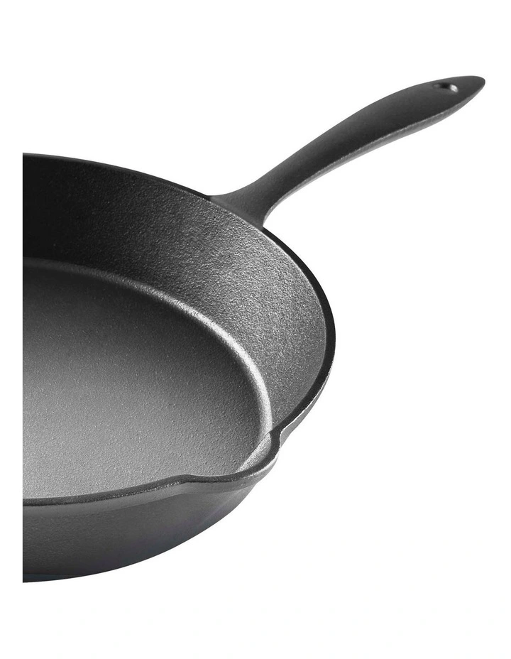 GRYLT Cast Iron Frypan 28cm in Black image 4