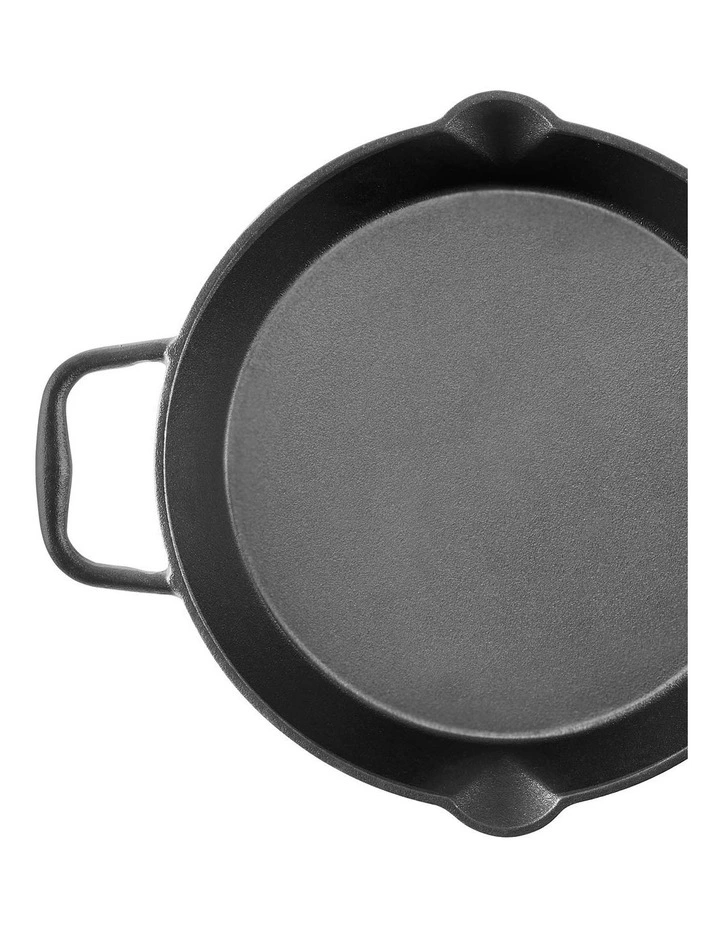 GRYLT Cast Iron Frypan 28cm in Black image 6