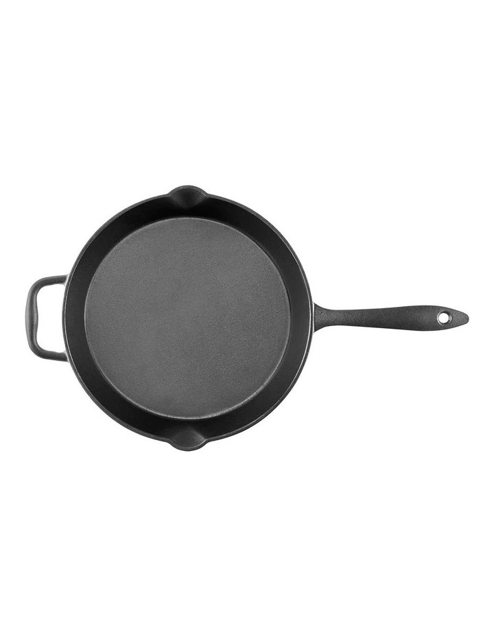 GRYLT Cast Iron Frypan 30cm in Black image 2
