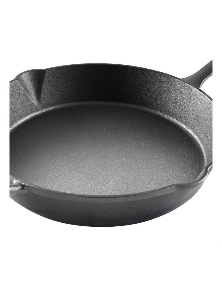 GRYLT Cast Iron Frypan 30cm in Black image 3