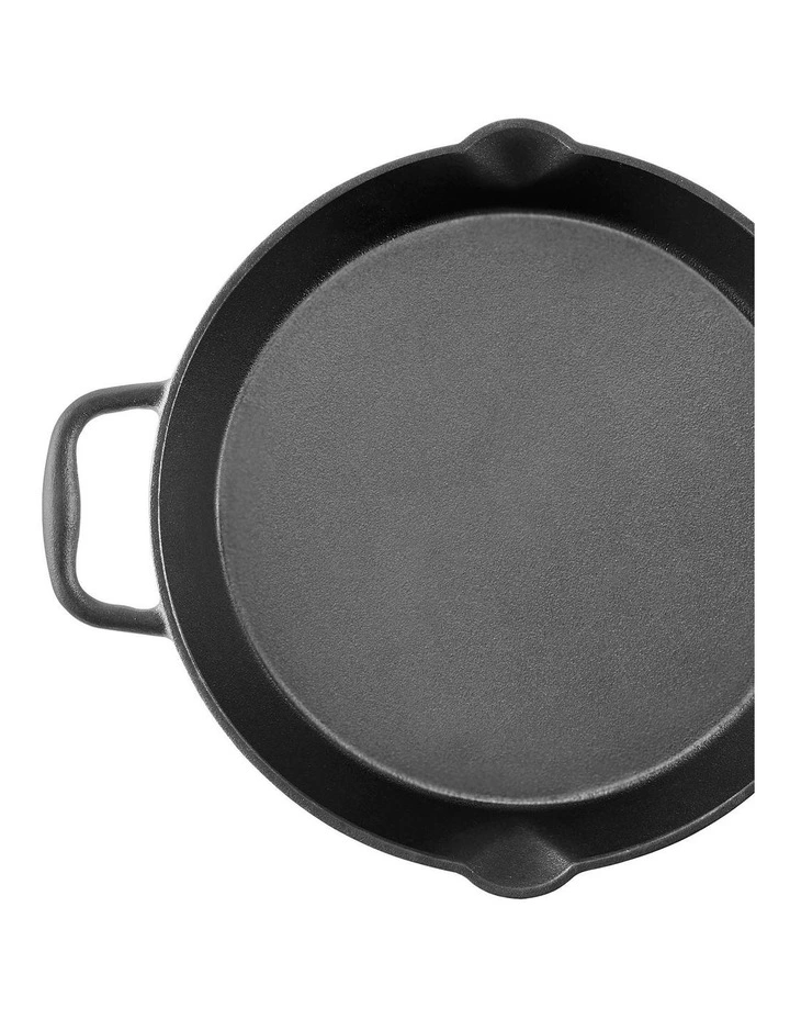 GRYLT Cast Iron Frypan 30cm in Black image 4