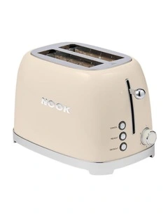 Baccarat NOOK 2 Slice Toaster in Cream