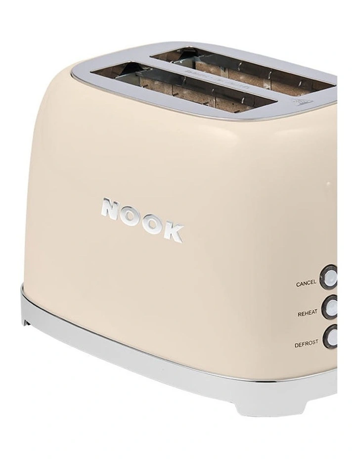Baccarat NOOK 2 Slice Toaster in Cream image 2