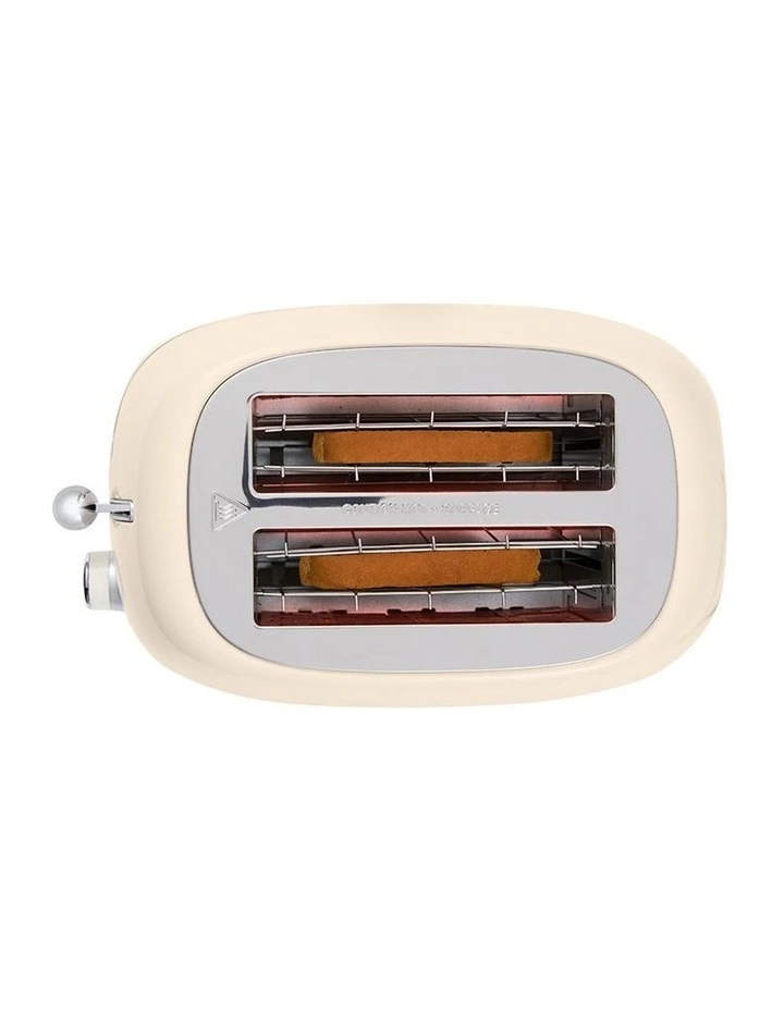Baccarat NOOK 2 Slice Toaster in Cream image 5