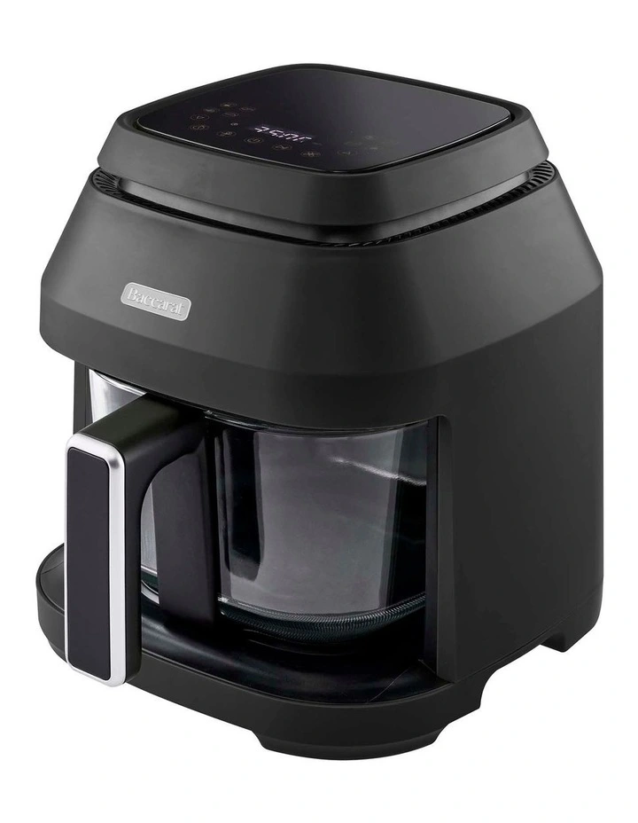 Baccarat GREENSTONE Glass Air Fryer 4.5L in Black image 1