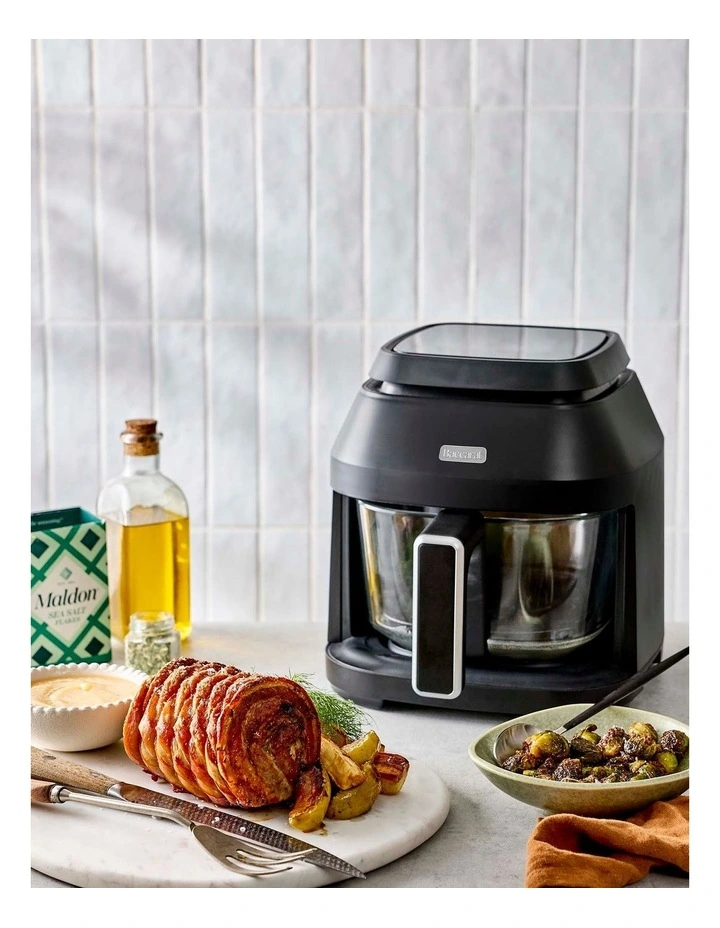 Baccarat GREENSTONE Glass Air Fryer 4.5L in Black image 5