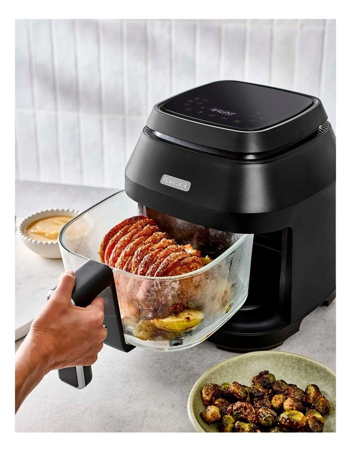 Baccarat GREENSTONE Glass Air Fryer 4.5L in Black image 6