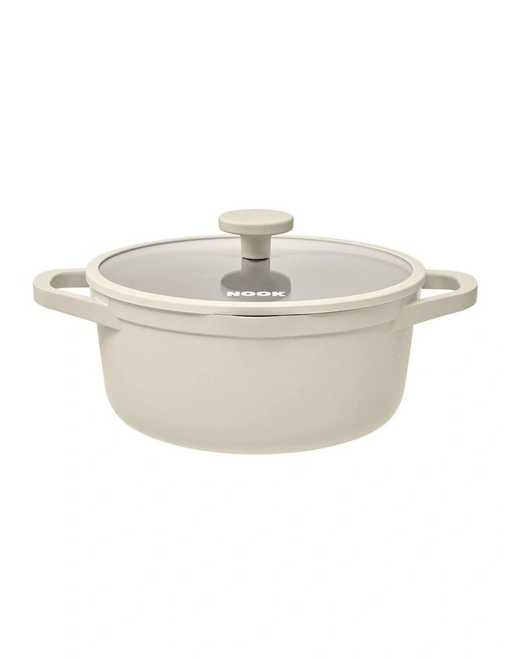 NOOK by Baccarat 6 Piece Cookware Set Cream image 4