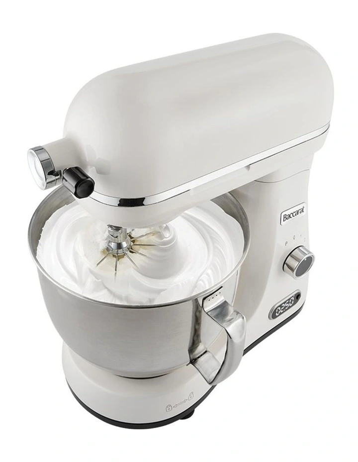 Baccarat The Kitchen Pro Stand Mixer in White image 2