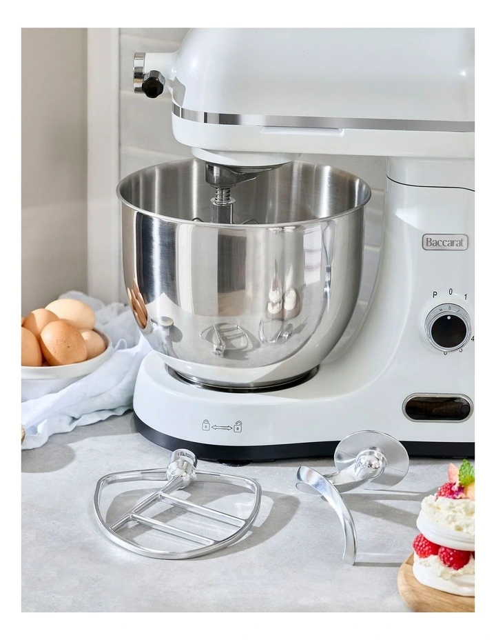 Baccarat The Kitchen Pro Stand Mixer in White image 4
