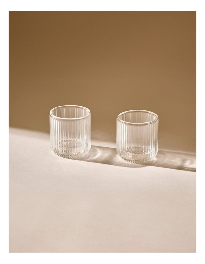salt&pepper Brew Double Wall Espresso 90mL Set of 2 in Clear image 2