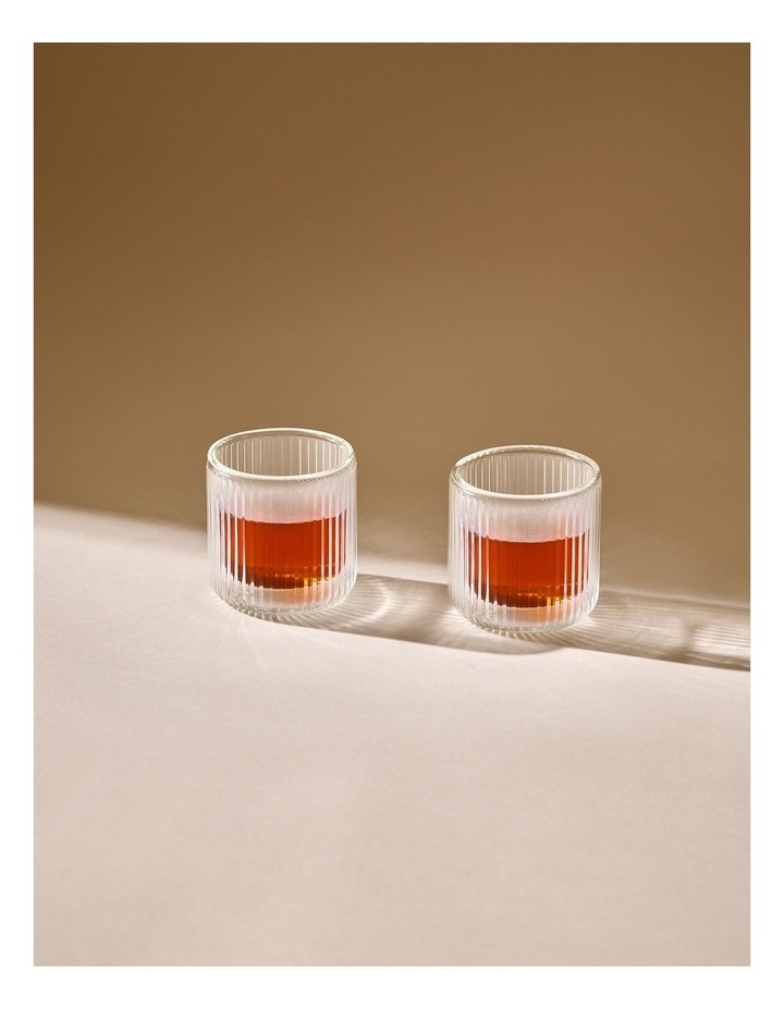 salt&pepper Brew Double Wall Espresso 90mL Set of 2 in Clear image 5