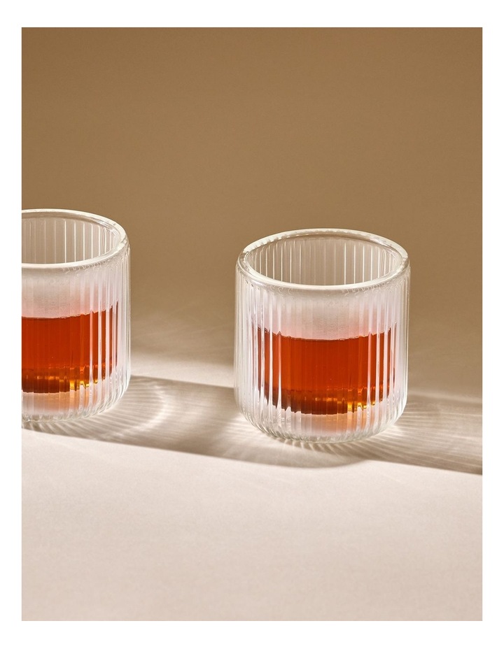 salt&pepper Brew Double Wall Espresso 90mL Set of 2 in Clear image 7