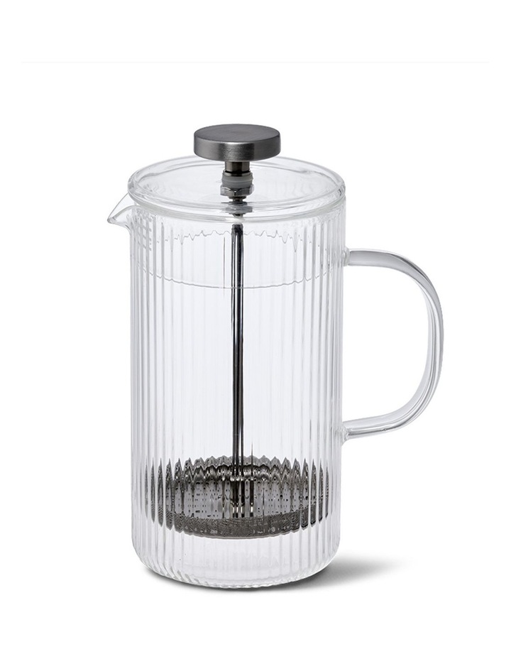 salt&pepper Brew Rib Coffee Press 600mL 4 Cup in Clear image 3