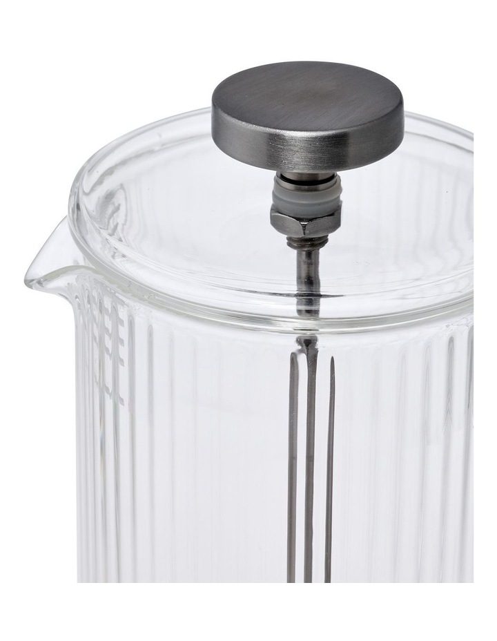 salt&pepper Brew Rib Coffee Press 600mL 4 Cup in Clear image 4