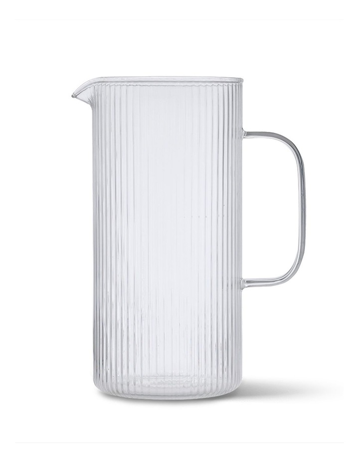 salt&pepper Brew Rib Jug 2L in Clear image 1