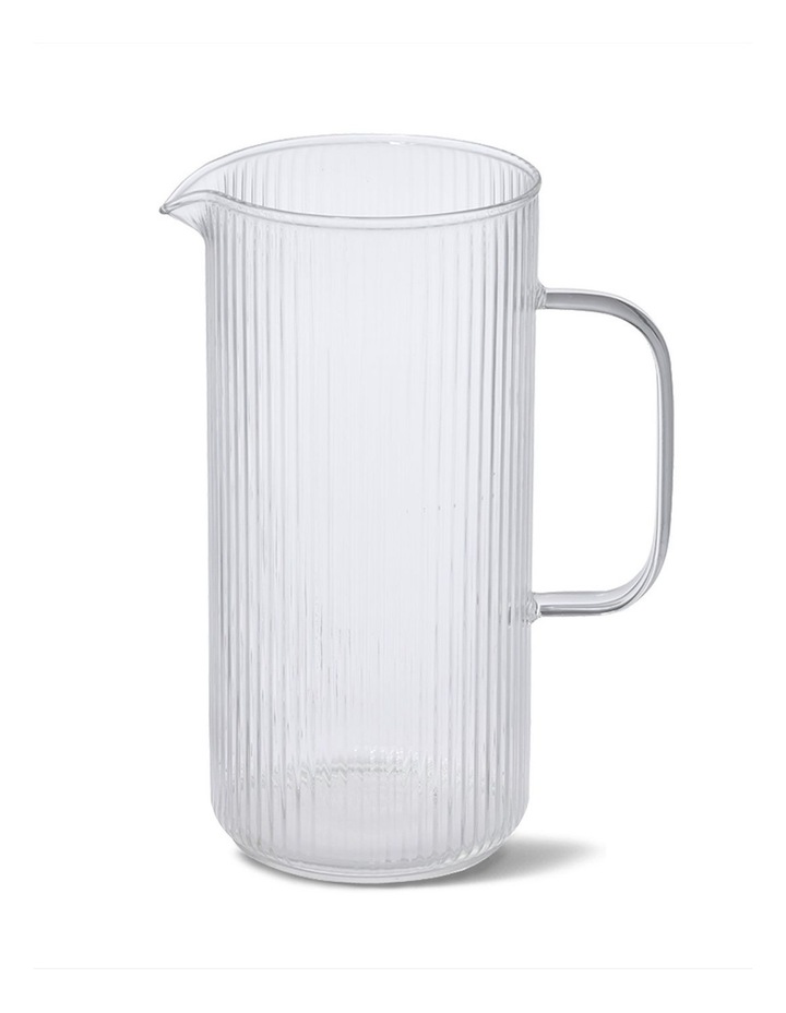 salt&pepper Brew Rib Jug 2L in Clear image 3