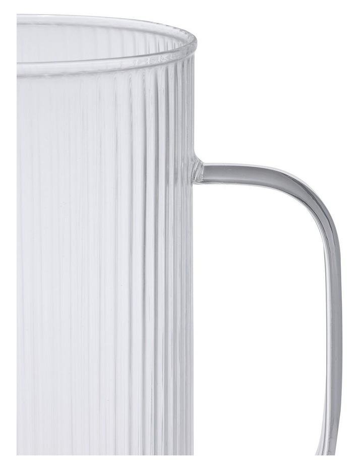 salt&pepper Brew Rib Jug 2L in Clear image 4