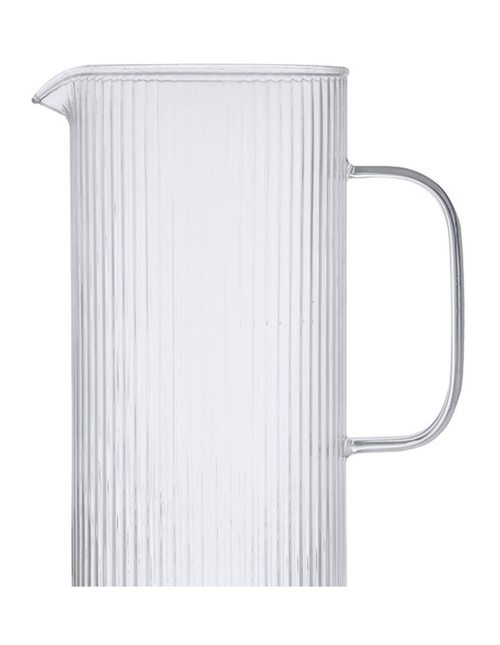 salt&pepper Brew Rib Jug 2L in Clear image 5