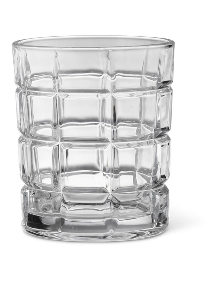 salt&pepper Prism 4 Piece Tumbler Glass Set 220mL in Clear image 1