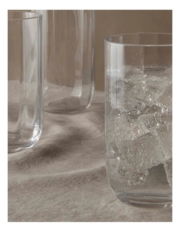 salt&pepper Provence 4 Piece Highball Glass Set 500mL in Clear image 5