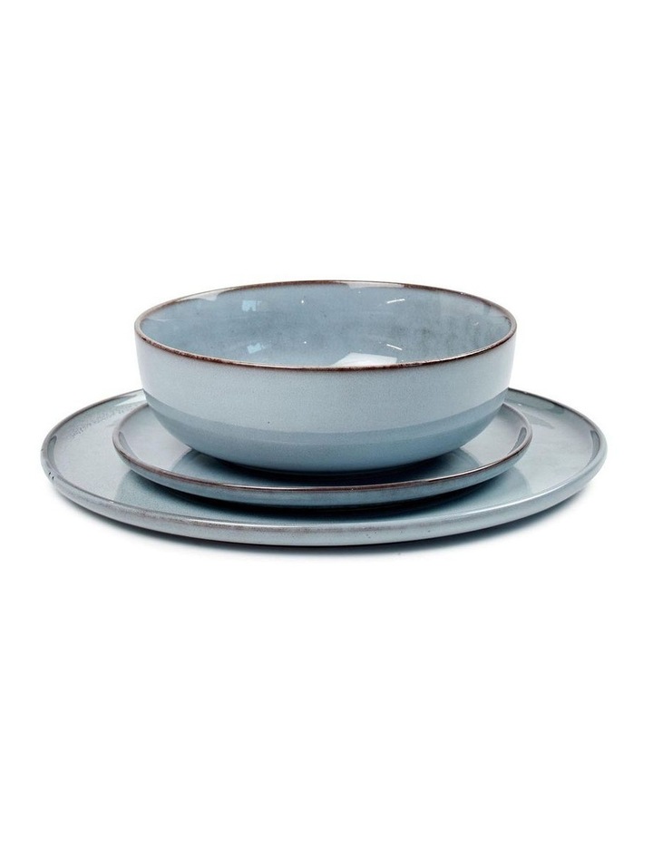 salt&pepper Relic Dinner Set 12 Piece in Blue image 3