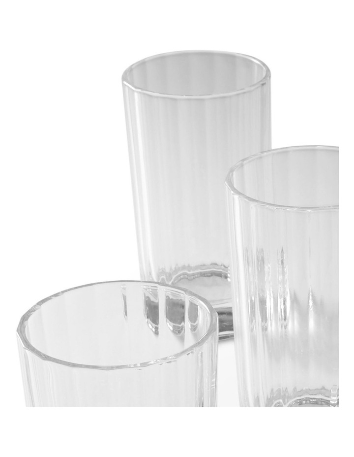 salt&pepper Richie 8 Piece Highball & Tumbler Set in Clear image 3