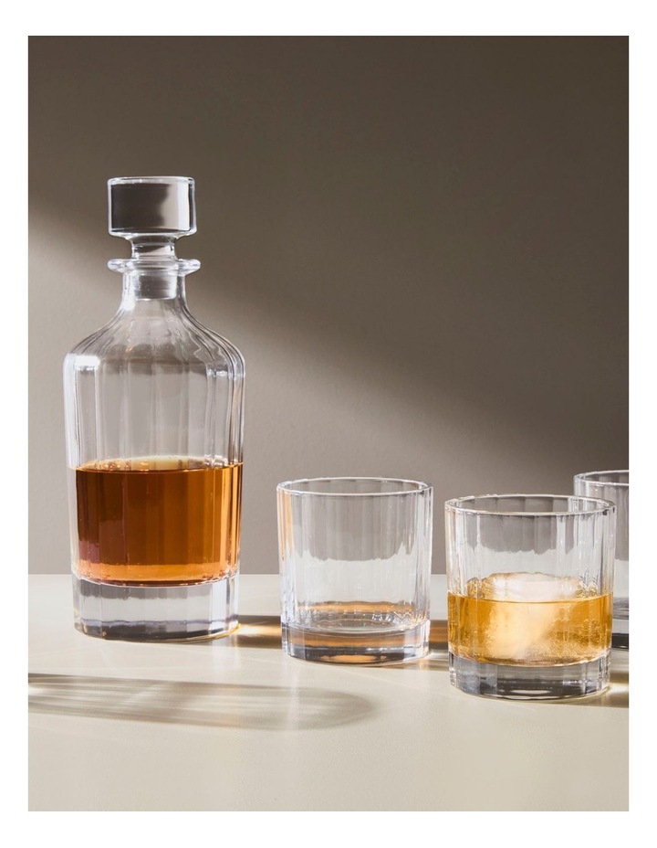 salt&pepper Richie 5 Piece Decanter & Tumbler Set in Clear image 2
