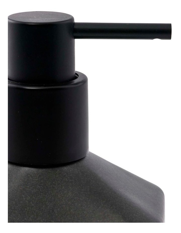 salt&pepper River Soap Pump Dispenser 18cm in Black image 4