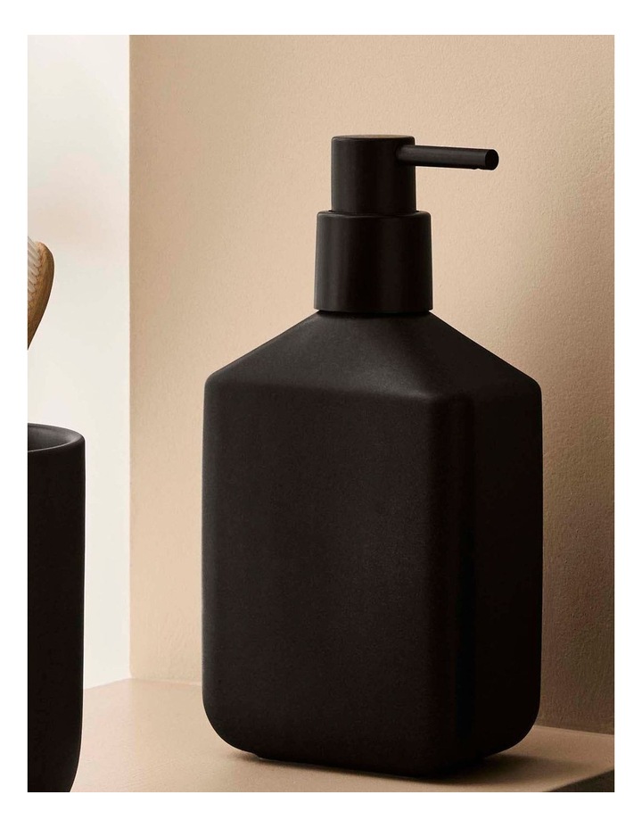 salt&pepper River Soap Pump Dispenser 18cm in Black image 7