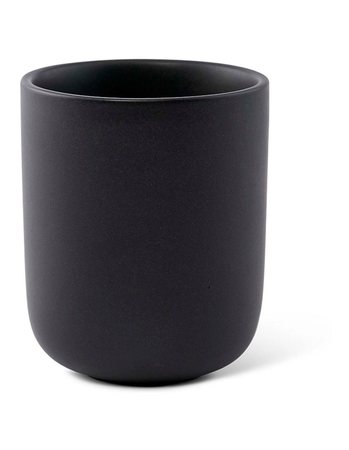 salt&pepper River Bathroom Tumbler 11 x 9cm in Black image 1