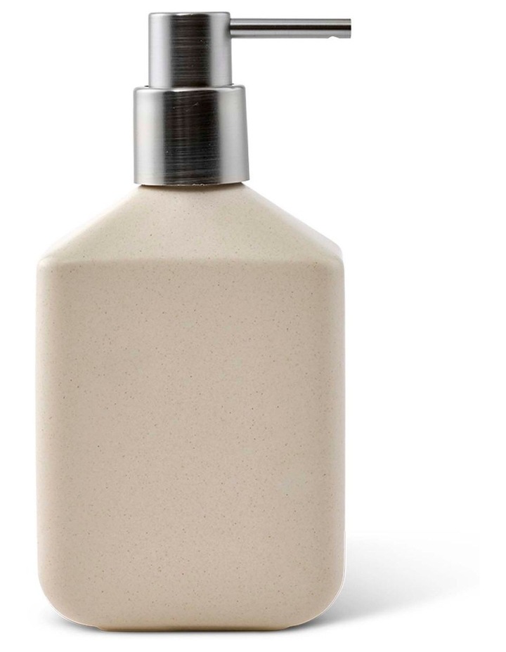 salt&pepper River Soap Pump Dispenser 18cm in Sand image 1