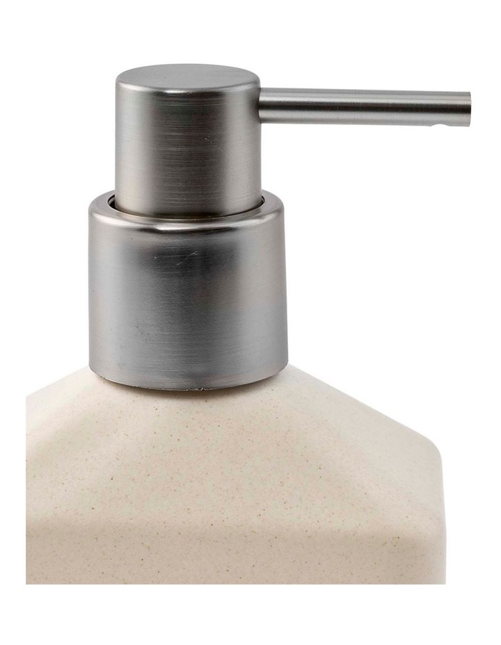 salt&pepper River Soap Pump Dispenser 18cm in Sand image 4