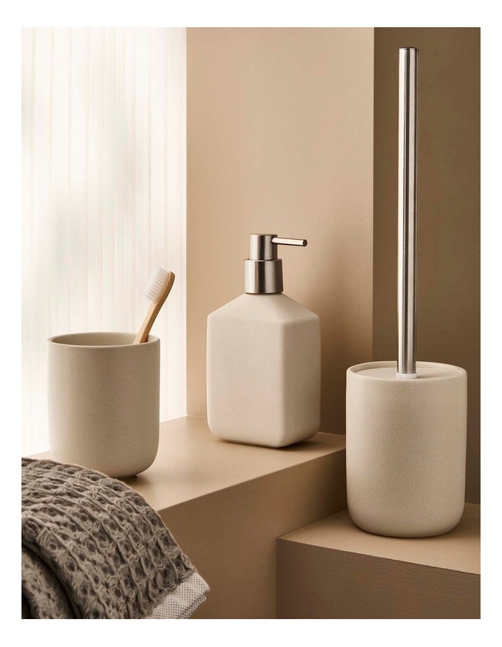 salt&pepper River Soap Pump Dispenser 18cm in Sand image 6