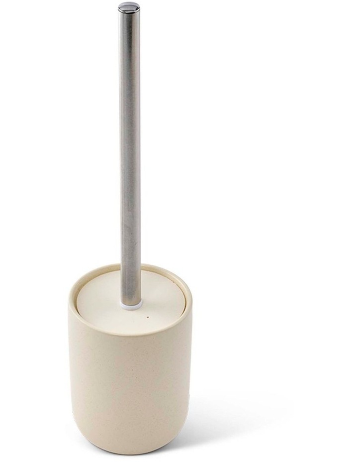 salt&pepper River Toilet Brush Holder in Sand image 3