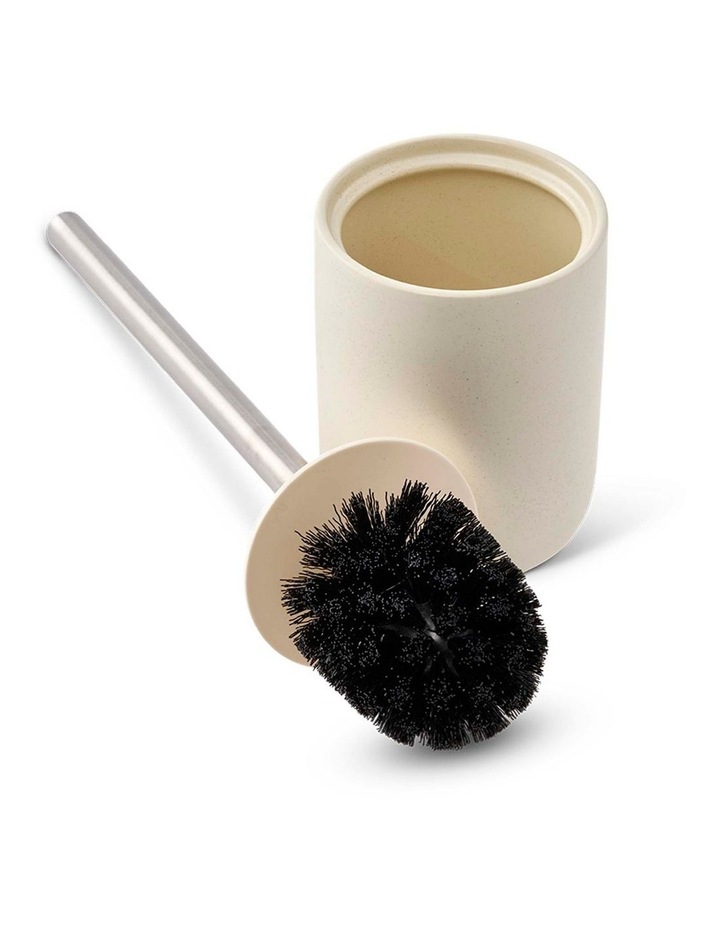 salt&pepper River Toilet Brush Holder in Sand image 4