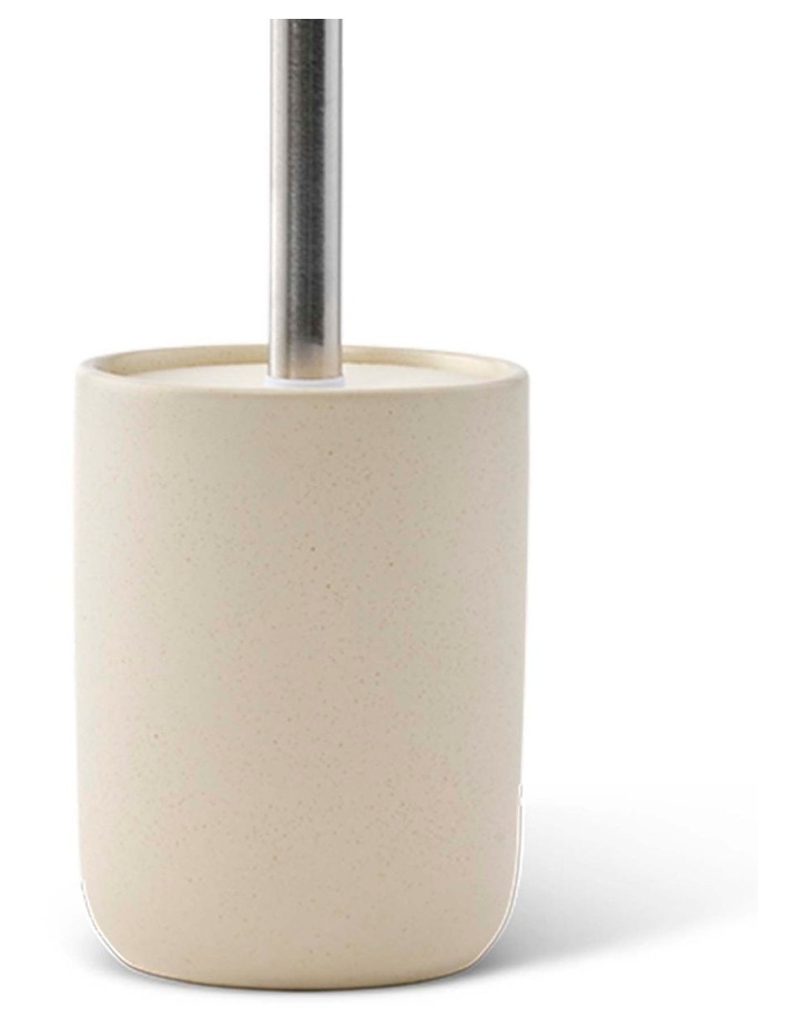 salt&pepper River Toilet Brush Holder in Sand image 7