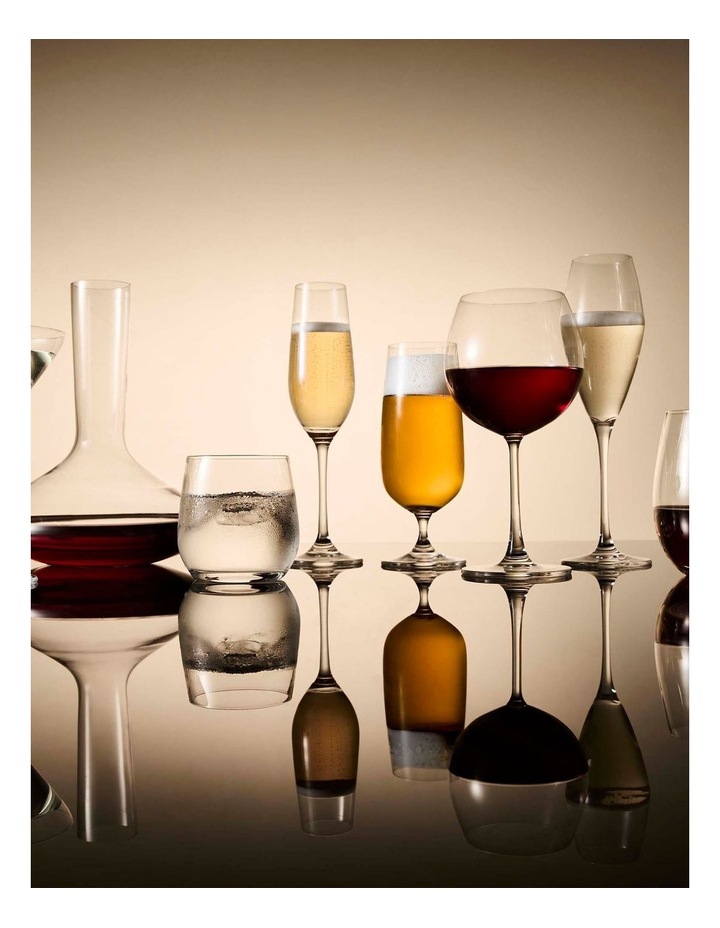 salt&pepper Salut 4 Piece Burgundy Glass Set 620mL in Clear image 6