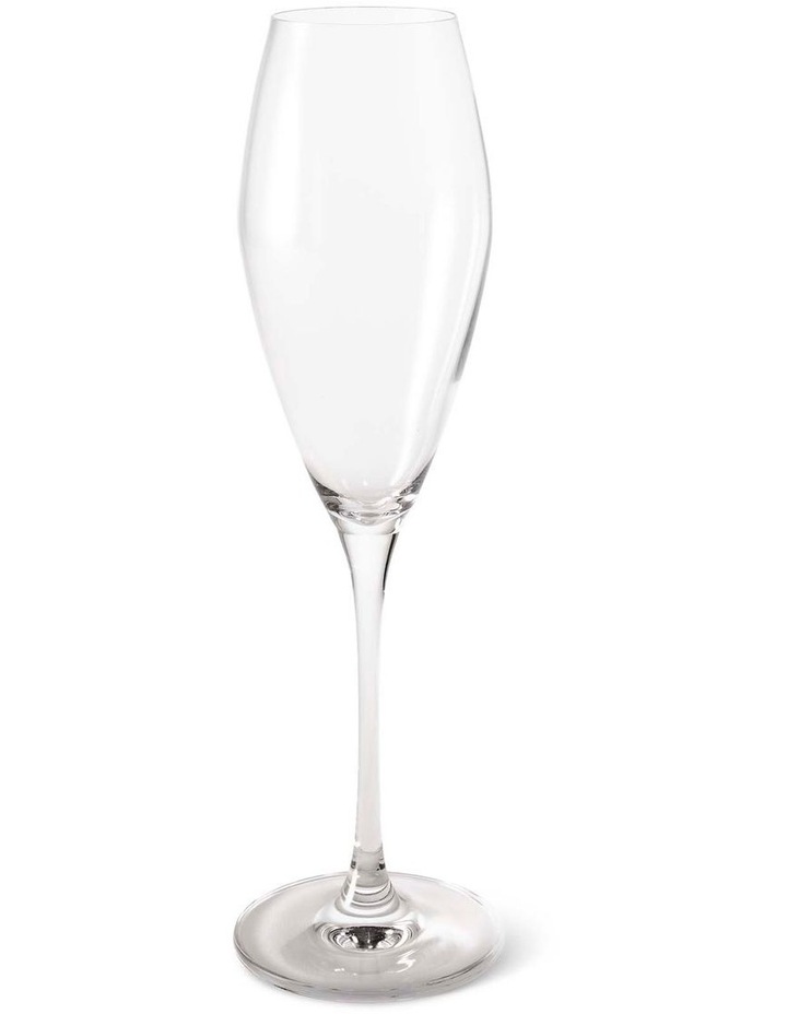 salt&pepper Salut 4 Piece Prosecco Glass Set 270mL in Clear image 4