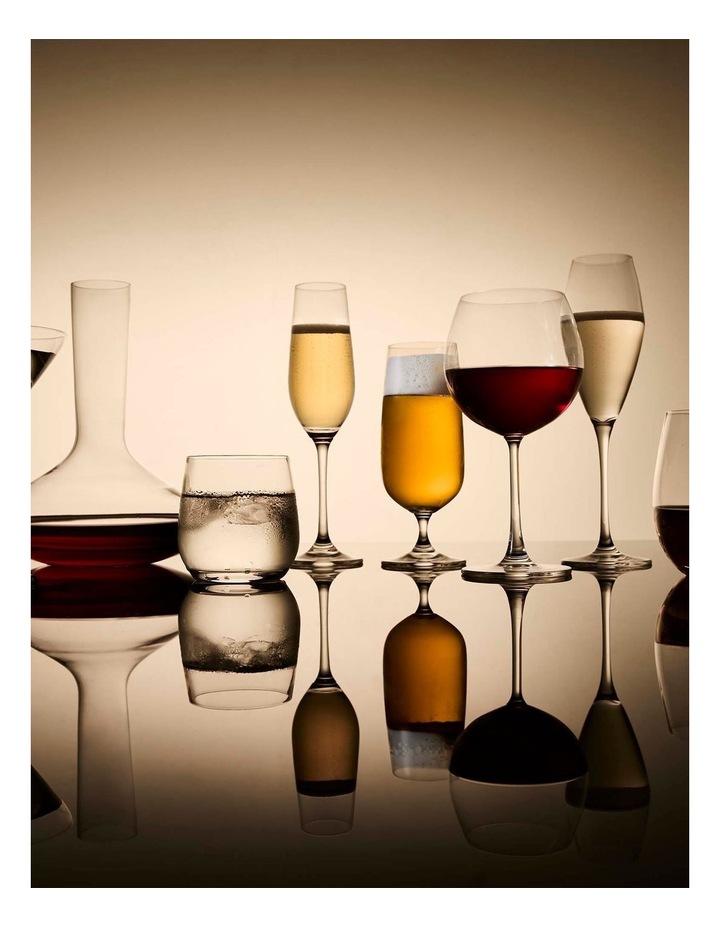 salt&pepper Salut 4 Piece Prosecco Glass Set 270mL in Clear image 6