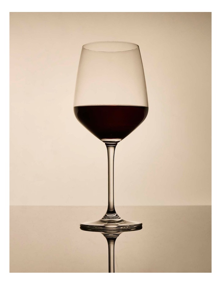 salt&pepper Salut 4 Piece Red Wine Glass Set 600mL in Clear image 5