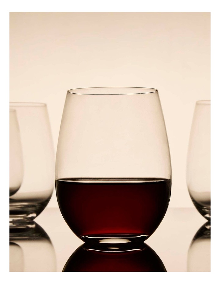 salt&pepper Salut Stemless Wine Glasses 550mL - Set of 6 in Clear image 7