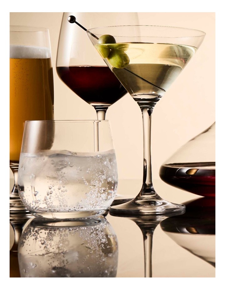 salt&pepper Salut Tumblers 350mL - Set of 4 in Clear image 7