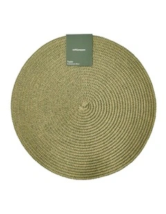 salt&pepper Taylor Square Placemat 38cm Set of 2 in Sea Green