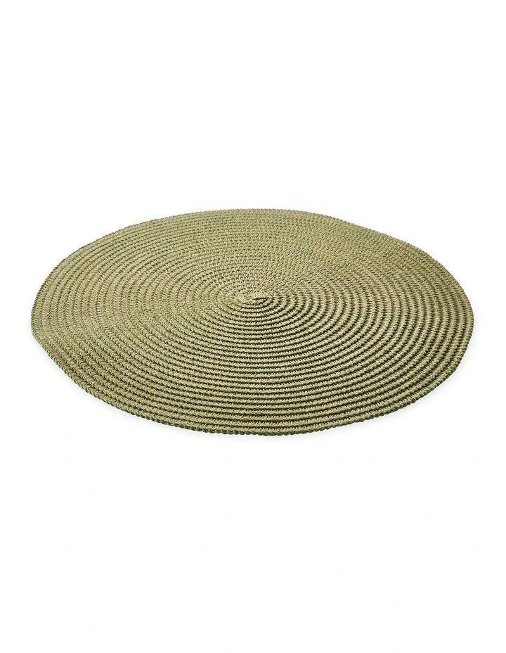 salt&pepper Taylor Square Placemat 38cm Set of 2 in Sea Green image 4