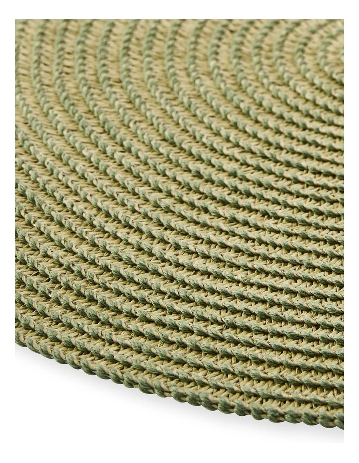 salt&pepper Taylor Square Placemat 38cm Set of 2 in Sea Green image 6
