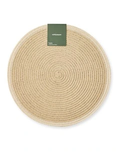 salt&pepper Taylor Square Placemat 38cm Set of 2 in Natural
