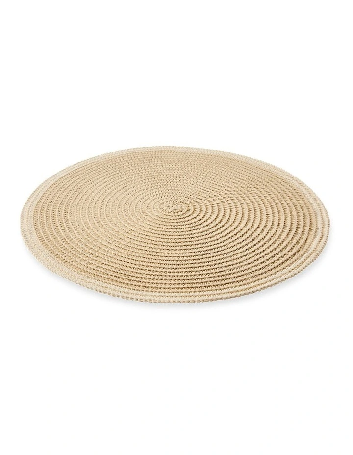 salt&pepper Taylor Square Placemat 38cm Set of 2 in Natural image 4